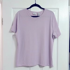 Covington Stretch Lilac Top